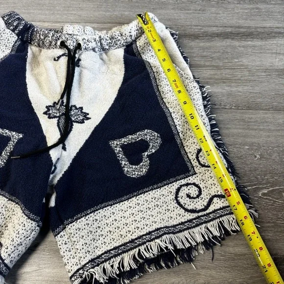 Custom Hand Made Tapestry Rug Playing Card Shorts Size 30" Waist - Picture 5 of 7